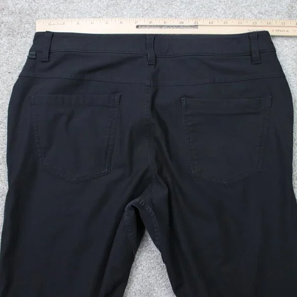 Lululemon Pants Mens 32 Black ABC Warpstreme Classic fit Straight 30" inseam - Picture 6 of 12